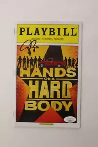 TREY ANASTASIO PHISH SIGNED AUTOGRAPH HANDS ON A HARDBODY BROADWAY PLAYBILL JSA - Picture 1 of 1