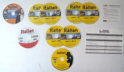 Instant Immersion by EuroTalk: Italian (9-Disc Set, Lvl. 1-3) - Image 1 of 4