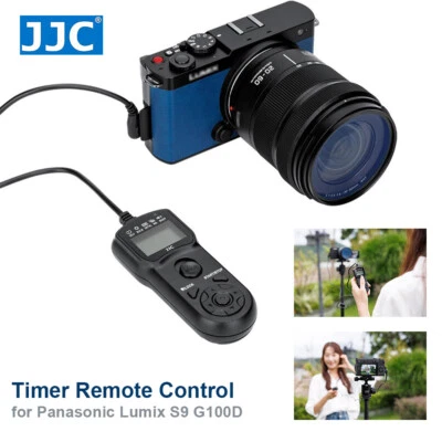 JJC Wireless Timer Remote Control Shutter Release for Panasonic Lumix S9 G100D - Image 1 of 4