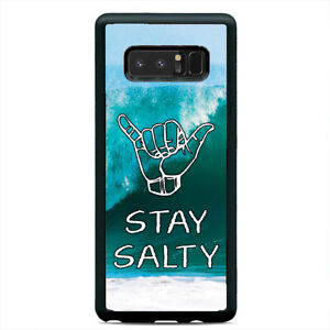 Surfing Beach Stay Salty Case Cover Samsung Galaxy Note 20 Ultra 10 Plus 9 8