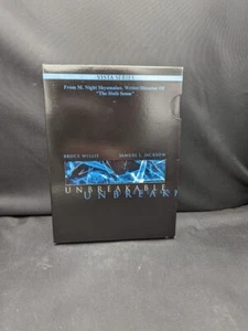 Unbreakable (DVD, 2001, 2-Disc Set, Vista Series) Bruce Willis Samuel Jackson - Picture 1 of 1