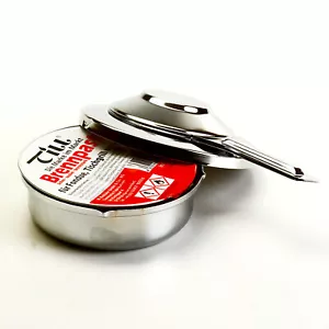 Pastenbrenner mit 1x Brennpaste 80g Spiritusbrenner Fondue Ethanol Brenner - Bild 1 von 2