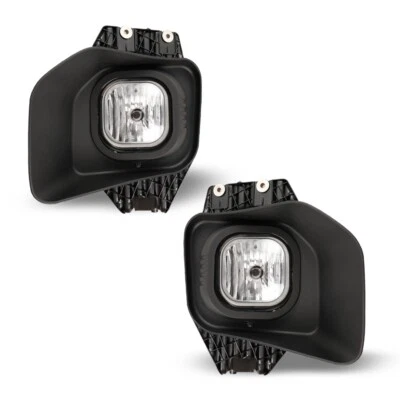 Pair Fog Lights For 2011-2016 Ford F250 F350 F450 Super Duty Lamp w/ Wiring Kit — 第 1/4 张图片