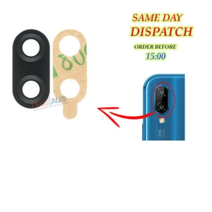 Kamera Linse Glas + kleber für Huawei P20 Lite ANE-LX1 Camera Glass lens Scheibe - Bild 1 von 1