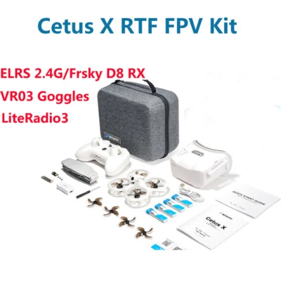 ELRS VR03 Drohne FPV BNF/ BETAFPV 800TVL Kit LiteFunksender Cetus 1S FPV - Bild 1 von 4