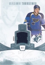 2013-14 SPX VLADIMIR TARASENKO ROOKIE MATERIAL RC JERSEY see desc ship $