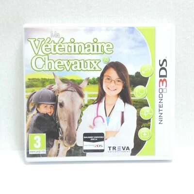 JEU NINTENDO 3DS MA VETERINAIRE CHEVAUX JEU CONSOLE FILLE ENFANT ANIMAUX FERME - Photo 1/4