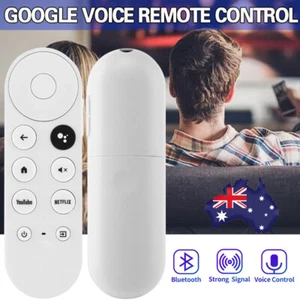 For Chromecast 4K Google TV Voice Bluetooth IR Remote Control G9N9N AU - Picture 1 of 14