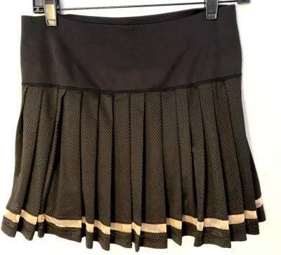 Falda/falda de tenis plisada negra talla M Lucky In Love Foto 1 de 4