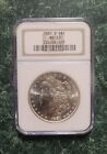 1881 S S$1 MORGAN SILVER DOLLAR MINT STATE 63 NGC CASE