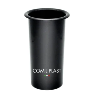 Portafiori in plastica per Vaso cimitero Nero Diam. 7cm - H 14cm - Foto 1 di 1