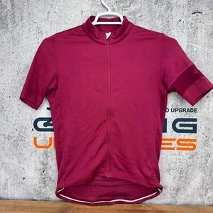 Light Use! Rapha Classic Medium Men's Magenta Short Sleeve Merino Cycling Jersey - Picture 1 of 7