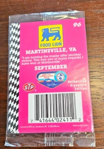 Nascar 1992 Richard Petty Food Lion Cards Martinsville, VA Sept - Picture 1 of 5