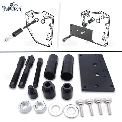 Kits de instalador y extractor de cojinetes de leva interior para Harley 88 96 103 doble leva 99-17 Foto 1 de 4