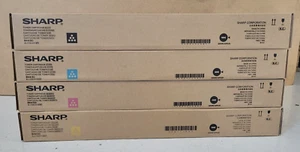 4 Toner Sharp MX-23GTCA MX-23GTYA MX-23GTMA MX-23GTBA Neu OVP A-Ware MX-2010 Rg - Bild 1 von 5