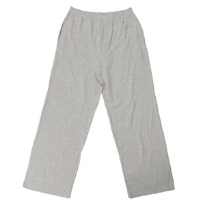 SKIMS Boyfriend Loose Pant Womens Medium Light Gray Comfy Cozy Loungewear - Picture 1 of 12