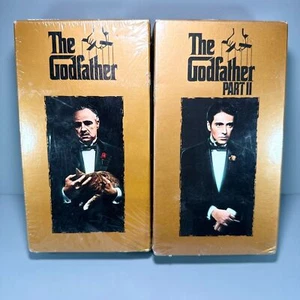 Der Pate VHS neuer Satz versiegelt in OVP Teil I und II - Bild 1 von 3