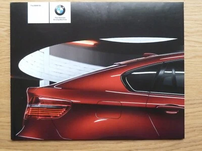 BMW X6 RANGE BROCHURE 2009 ( XDRIVE 35i 50i 30d 35d)  ENGLISH TEXT  EXC COND - Image 1 of 4