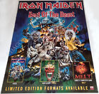 IRON MAIDEN Poster, FULLY SIGNED BY 7 Steve Harris Dave Murray Trooper AUTOGRAPH