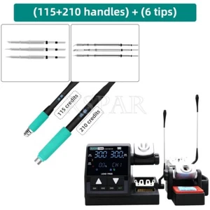 SUGON T60 160W Dual Station Mode Soldering Station with T210 T115 Handles - Picture 1 of 7