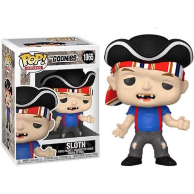 Funko Pop ! Movies The Goonies - (1065) Sloth Figure Vinyl Pirate Movie 9Cm