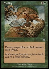 Wallop Invasion 4x - Moderately Played, English MTG Magic