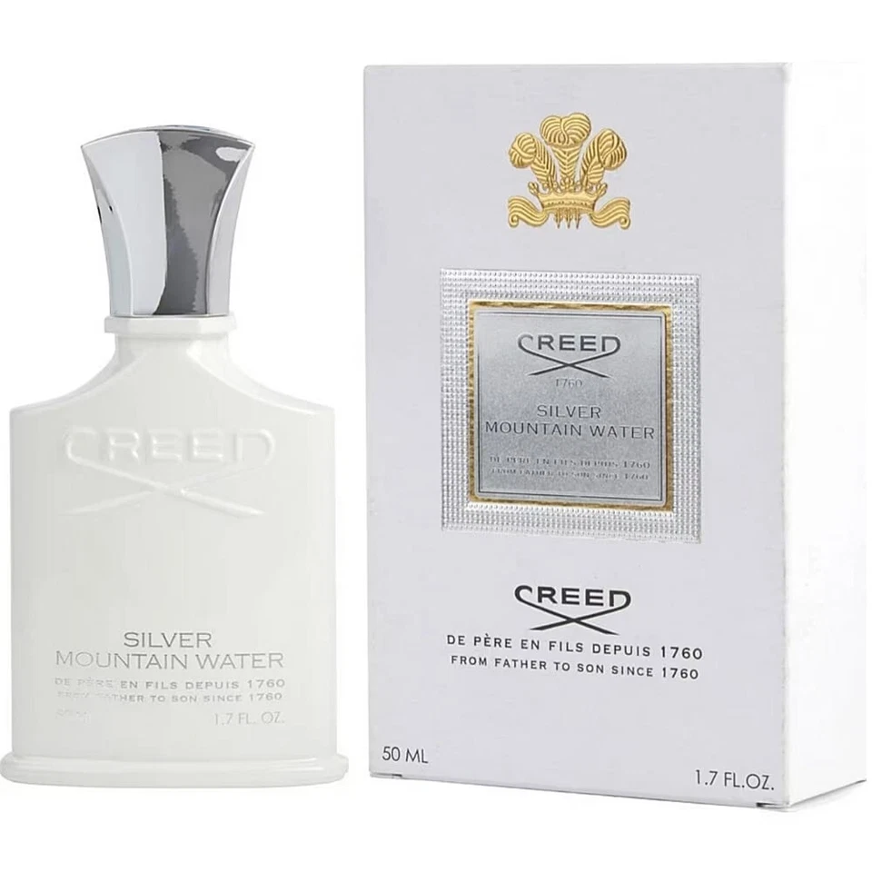 Silver Mountain Water by Creed 1.7 oz Eau De Parfum Spray for Men