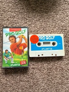 Commodore 64 C64/128 Atlantis Game * Pro Golf * tested see pic vgc - Picture 1 of 4