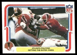 1980 Fleer Team Action #1 Getting the Extra Yards - Picture 1 of 2