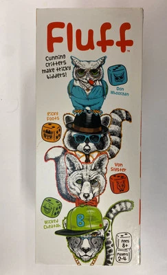 Bananagrams Fluff Rolling Dice Game - Family Game Cups Like Liar's Dice NEW - Image 1 of 3