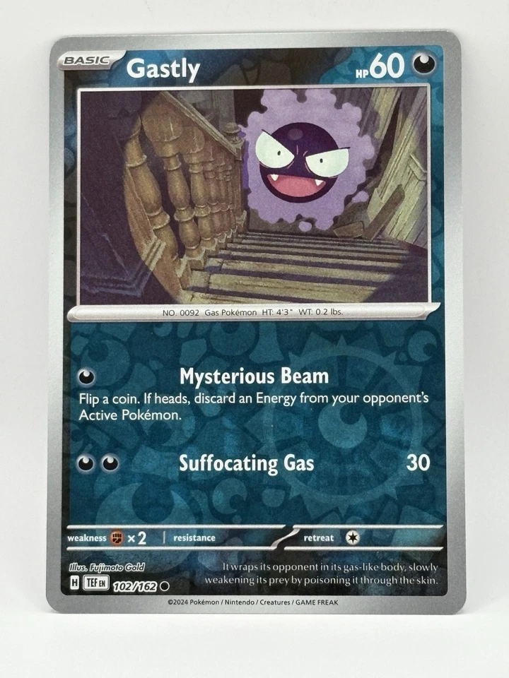 Gastly 102/162 Sv05: Temporal Forces Reverse Holo - Image 1 of 1