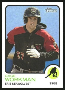 2022 Topps Heritage Minors #157 Gage Workman - Picture 1 of 2