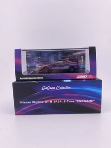 Nissan Skyline GT-R R34 Midnight Purple Endgame Inno64 Edición NUMERADA 170/200 - Imagen 1 de 6