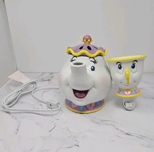Scentsy Set Mrs Potts Tea Pot & Chip Wax Warmer Disney's Beauty and The Beast - Picture 1 of 17