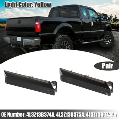 Par de luces LED laterales luces de señal de giro para Ford F-150 para Lincoln Mark LT Foto 1 de 4