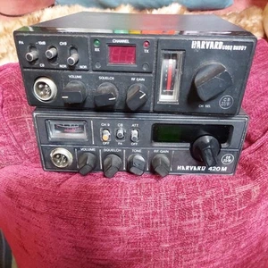 2X HARVARD CBS 40ch F.M. CITIZEN BAND RADIO. - Zdjęcie 1 z 5