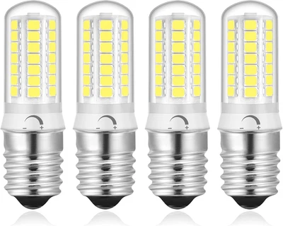 4 Pack E17 LED Bulb Dimmable, 4W Microwave Light Bulb,40Watt Halogen Equivalent, - Image 1 of 4