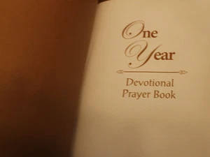 One Year Devotional Prayer Book ~ 2009 Thomas Nelson SC Leather - Bild 1 von 4