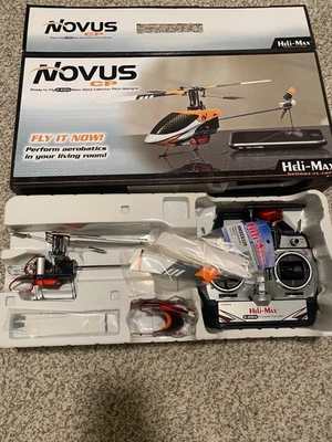 *NEW* NOVUS Ready-to-Fly 2.4GHz Nano-Sized Coaxial Helicopter *NIB* By Heli-Max - Image 1 of 3