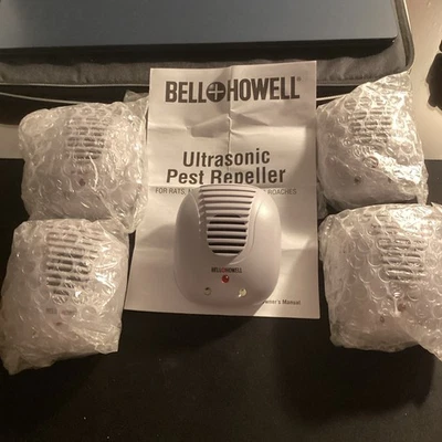 Bell and Howell Multi Ultrasónico Repelente de Plagas Plug-In Kit Completo Hogar Blanco Foto 1 de 4