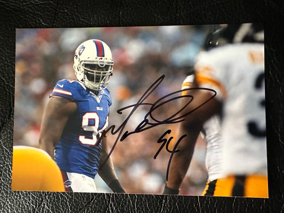 Fotografía 4x6 firmada por Mario Williams de Buffalo Bills Foto 1 de 1