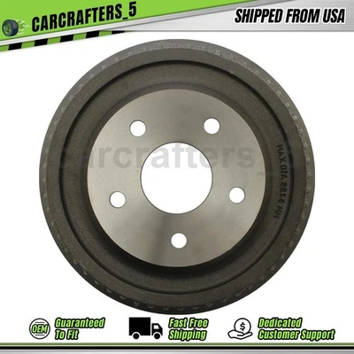 Tambor de freno trasero para Dodge Ram 1500 1994-1999 3,9 L Foto 1 de 4