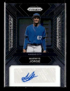 2024 Panini Prizm #SS-MJ Marwys Jorge Sensational Signatures Auto Royals - Imagen 1 de 2