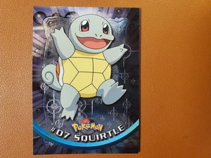 Squirtle #7 Topps Pokemon TV Animation Edition Series 1 Holo Foil #07  - Picture 1 of 2