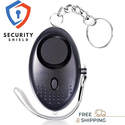 2 x Safety Security Alarm Panic Rape Attack 140db Keyring Personal safety Alarm - Image 1 of 4