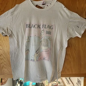 BLACK FLAG Family Man XL Pre Owned VINTAGE Original 80's - Picture 1 of 8