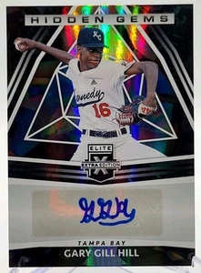 Autografo Gary Gill Hill 2022 Gemme Nascoste Auto Tampa Bay Rays - Foto 1 di 2