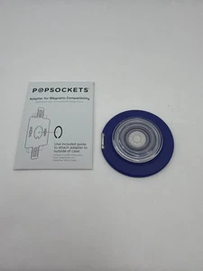 PopSockets MagSafe Round Kick-Out PopGrip  Phone Grip & Stand blue - Picture 1 of 3