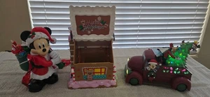 Cubo de palomitas de maíz Disney Mickey Ginger House, Mickey Sipper y Mickey ¡camión de palomitas! - Imagen 1 de 2