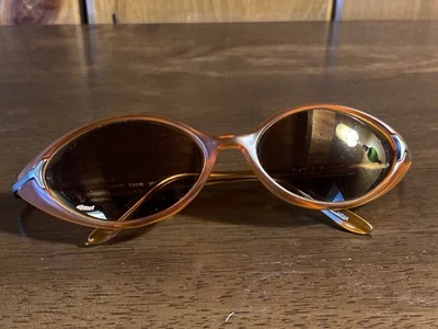 Gafas de sol vintage Kata de lujo ámbar ovaladas hechas en Japón Foto 1 de 4